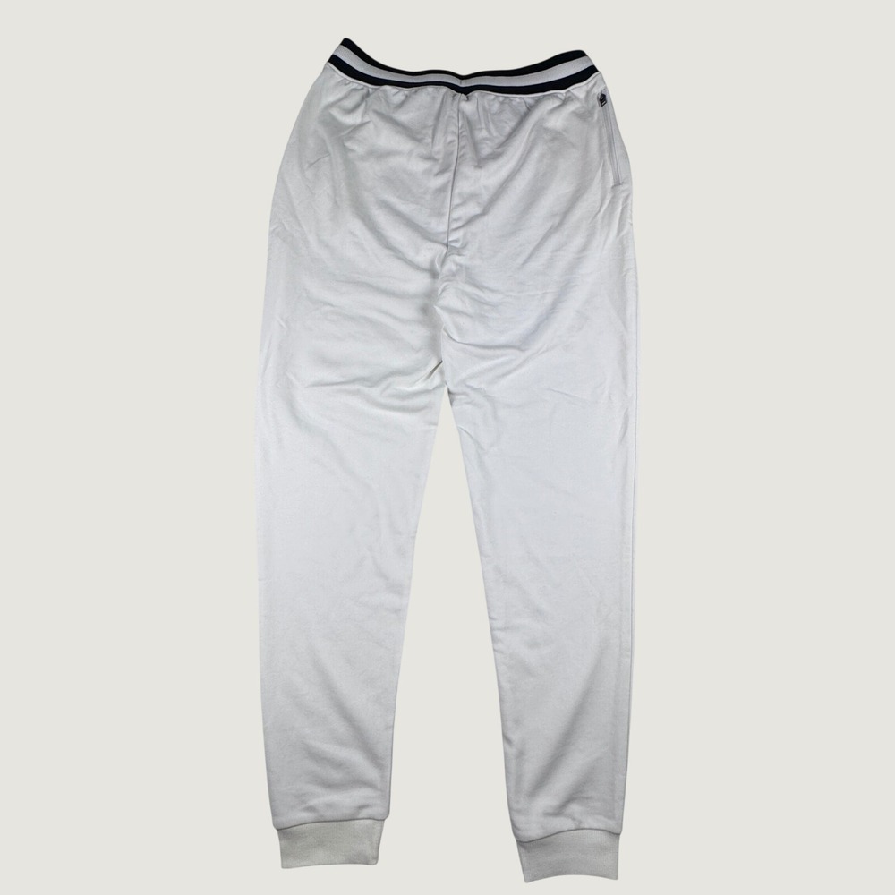 Puma Joggers Mens XL Sweatpants Off White Black Stripe Sample GT1MMXTJ00069 New - Picture 2 of 11